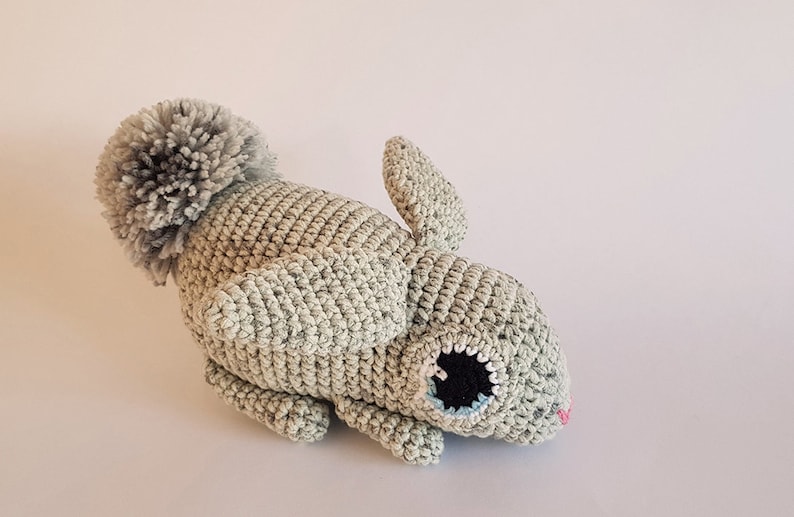 Mars The Bunny amigurumi rabbit EASY TO FOLLOW crochet pattern image 7
