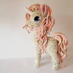 Comet the Unicorn deluxe amigurumi horse/pony EASY TO FOLLOW crochet pattern image 10