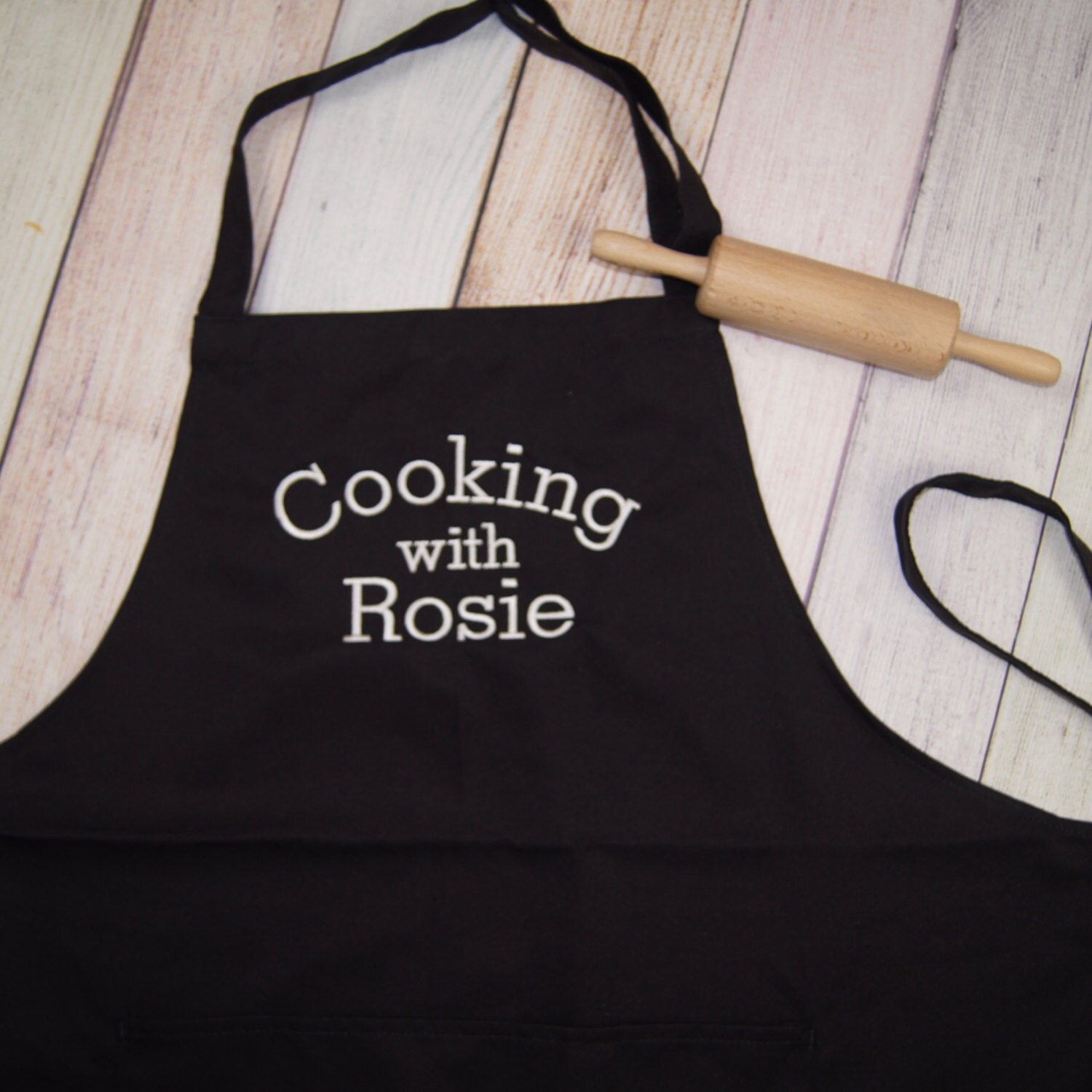 Personalized Embroidered Kitchen Apron cooking Etsy