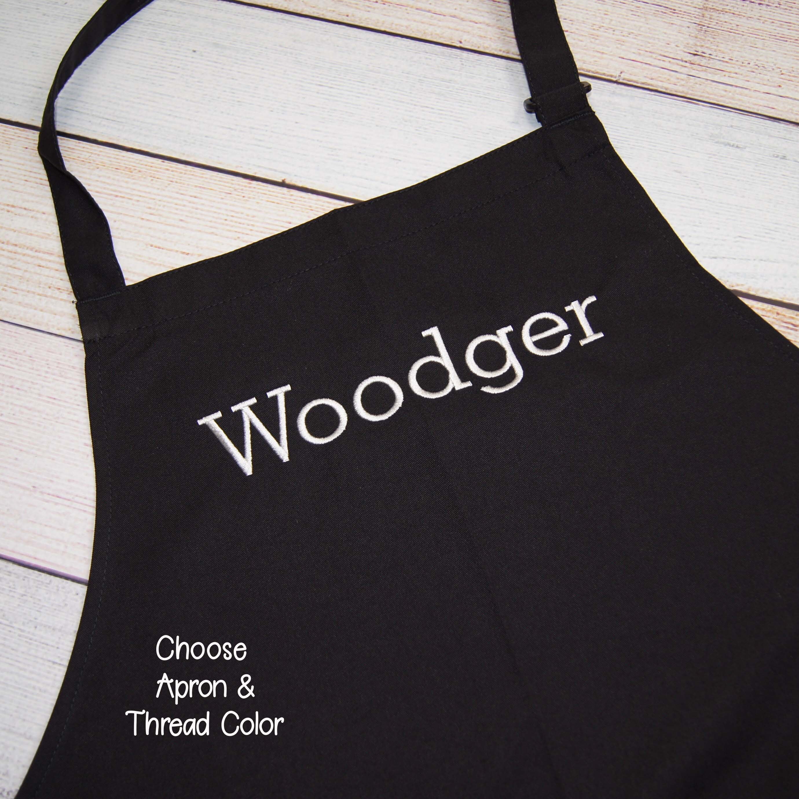 Personalized Apron Custom Name Embroidered Apron Custom Etsy