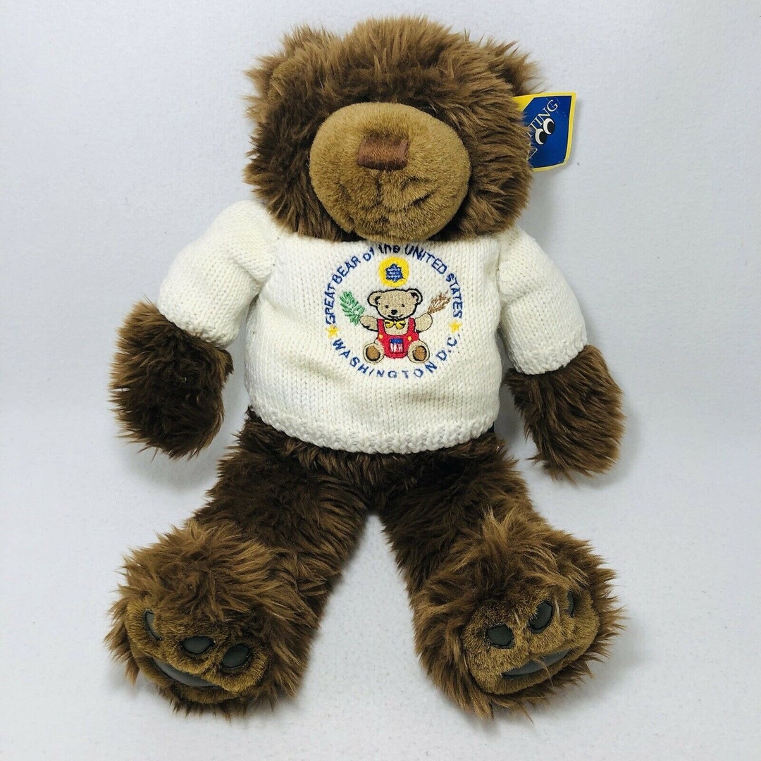 Vintage Rare JLI 1994 the Petting Zoo Bear Plush 15