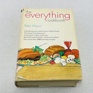 Das Alles Kochbuch Betty Wason Rezept Komplett Set Vintage Buch Einfach Einfache Essenszubereitung Menüplanung Wein Spirituosen Gourmet 1970er