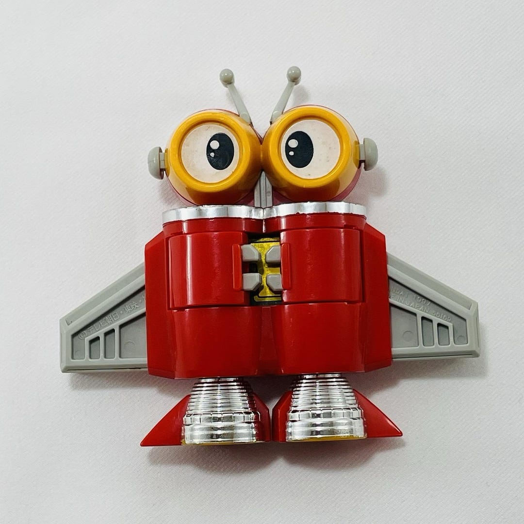 Vintage 1997 Bandai Tentorina Robo Kabutack Super Change Toy