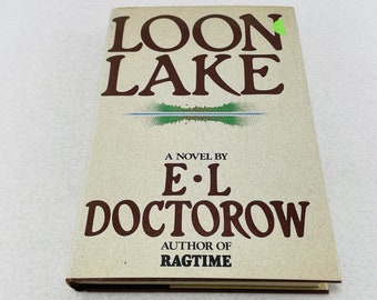 Loon Lake Doctorow Vintagebok Debutroman Skönlitteratur Inbunden Ragtime-författare