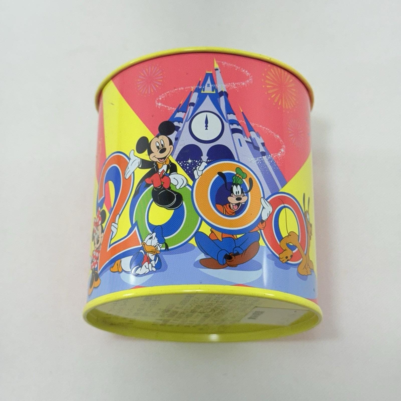 Vintage Disney Candies Tin Box Tokyo Disneyland 2000 Y2K