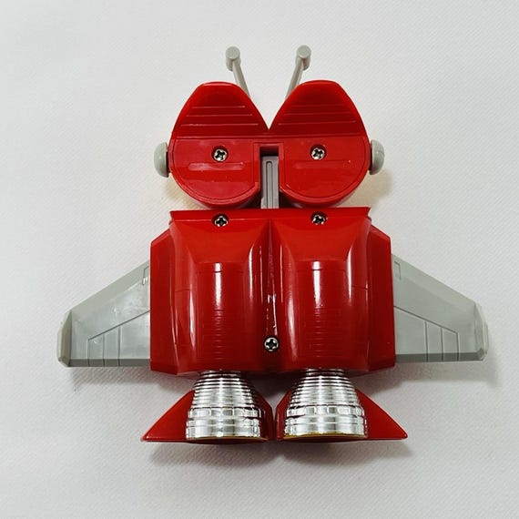 Vintage 1997 Bandai Tentorina Robo Kabutack Super Change Toy