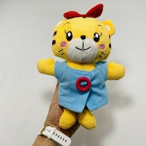 Shima Tora Yellow Tiger Plush Toy Girl Female Japanese Japan Clothes Outfit Bow TV Show Cartoon Comic Children Kid