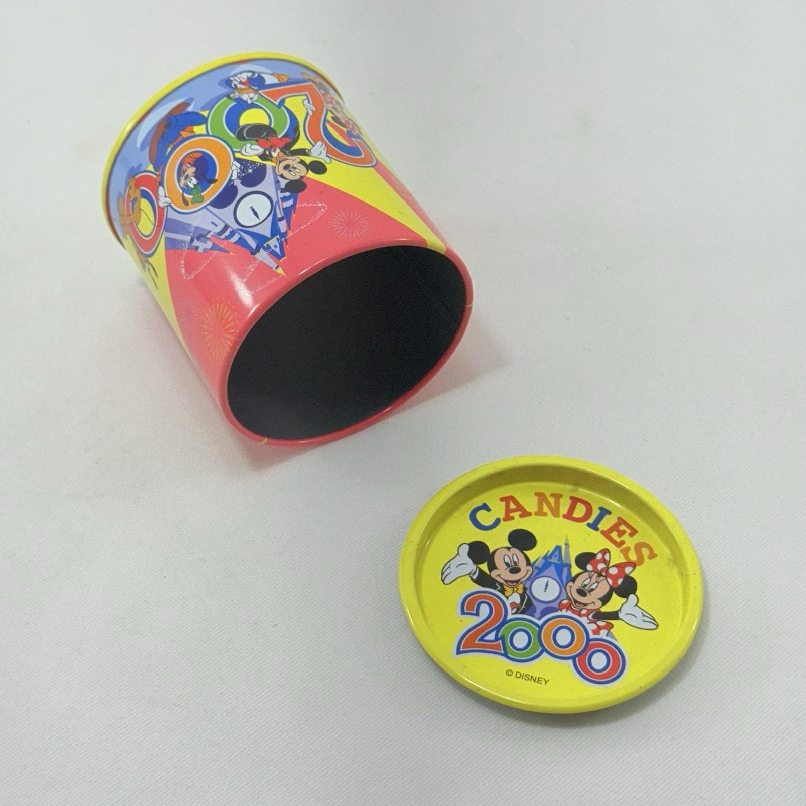Vintage Disney Candies Tin Box Tokyo Disneyland 2000 Y2K