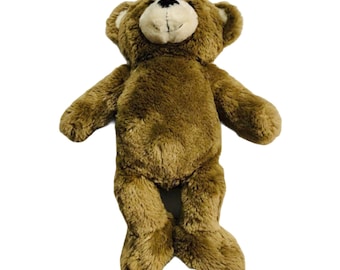 Vintage Build a Bear, Named Bearemy Teddy Plush 16” Brown Tan Stuffed Animal Toy Retired Kid Cuddle Snuggle Friend Collector