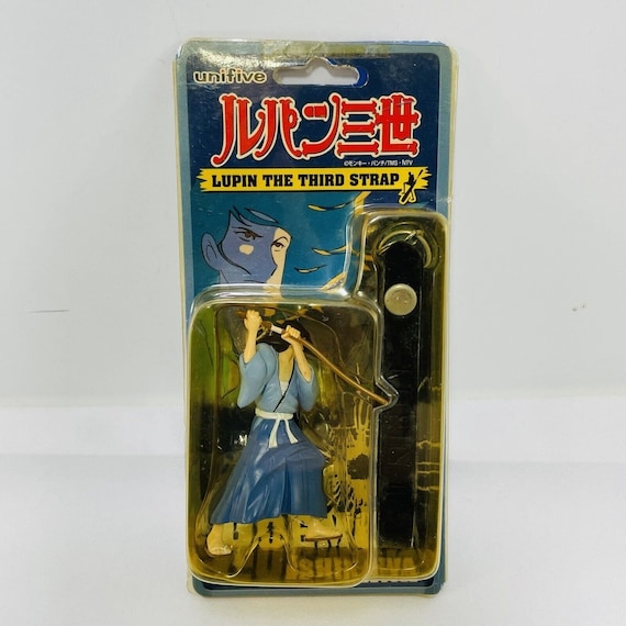 Unifive Lupin III Third Strap Goemon Ishikawa Figure Mobile