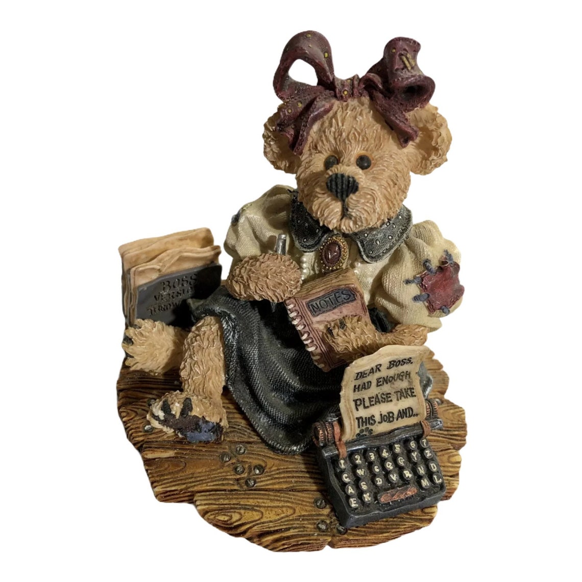 1999 vintage boyds bears friends figurine bearstone collection etsy uk