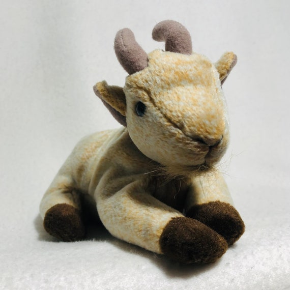 Ty Beanie Goatee Mountain Goat Plush 7 Vintage 1999 Farm - Etsy Ty Beanie Goatee Mountain Goat Plush 7 Vintage 1999 Farm - Etsy