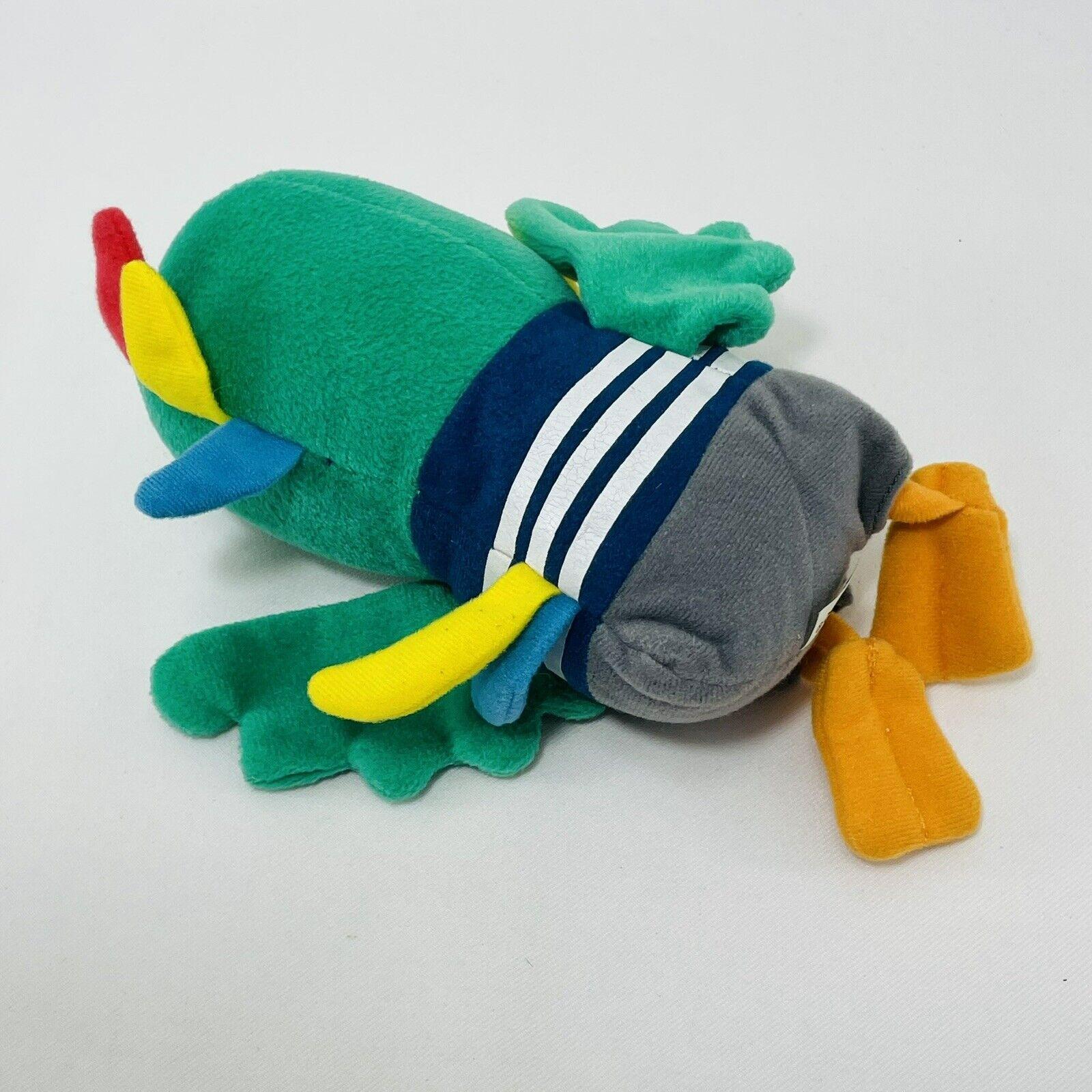 Benesse Torippii Shimajiro Parrot Bird Plush Toy 6” Stuffer Green Doll ...