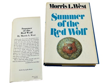 Verano de Red Wolf Novela Libro de ficción vintage Morris West Magia Misterio Escocia Aventura Fantasía Historia de amor Rivalidad Venganza Literatura