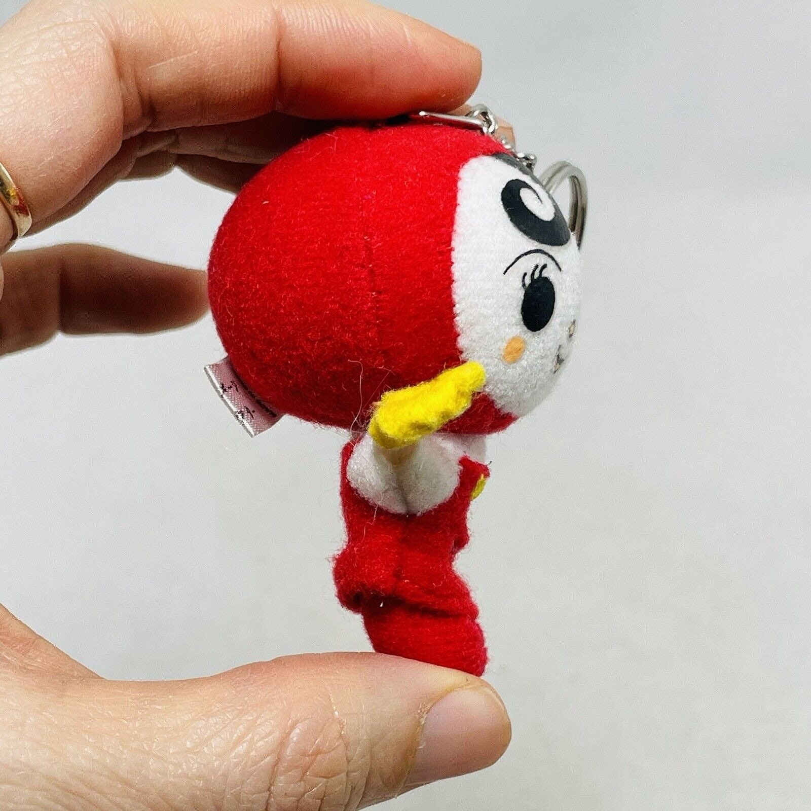 ジンケンあゆみちゃんぬいぐるみキーリングチェーン日本人権マスコット