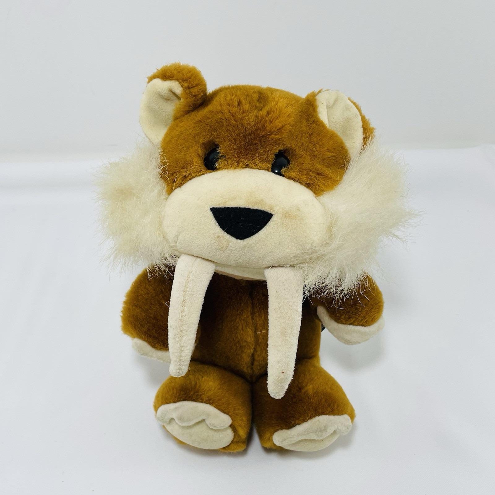 Vintage Carousel Guy Walrus Eskimo Plush Toy Costume Alaska Boy Hat ...