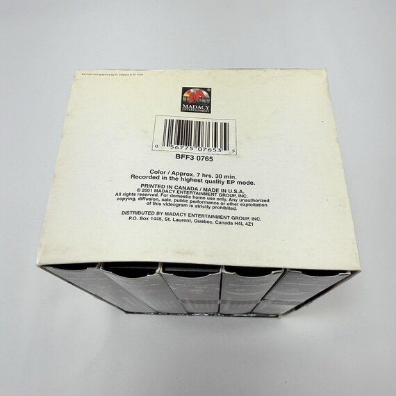 Vintage VHS WWII Battlefront Movie Color Box Set Complete World