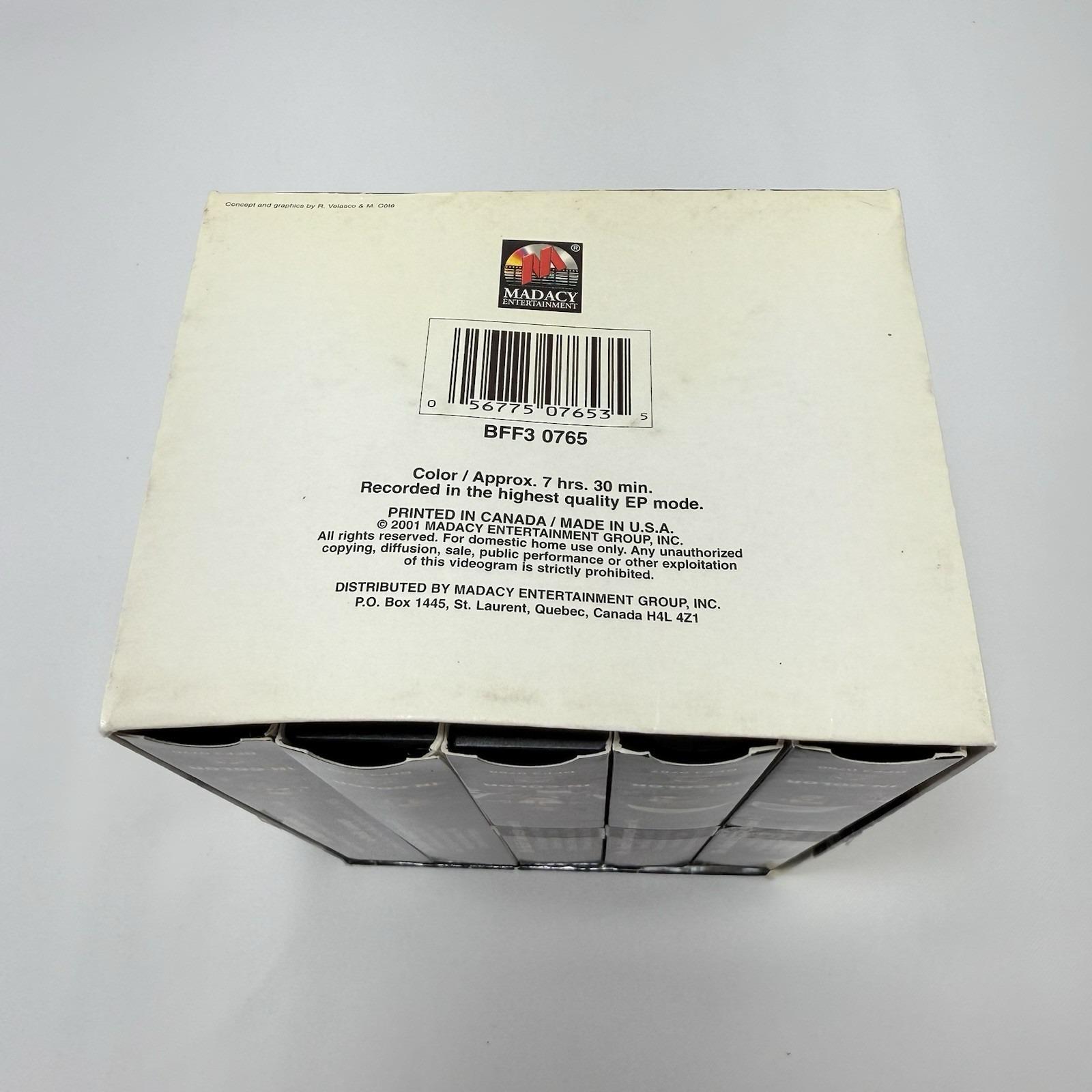 Vintage VHS WWII Battlefront Movie Color Box Set Complete World