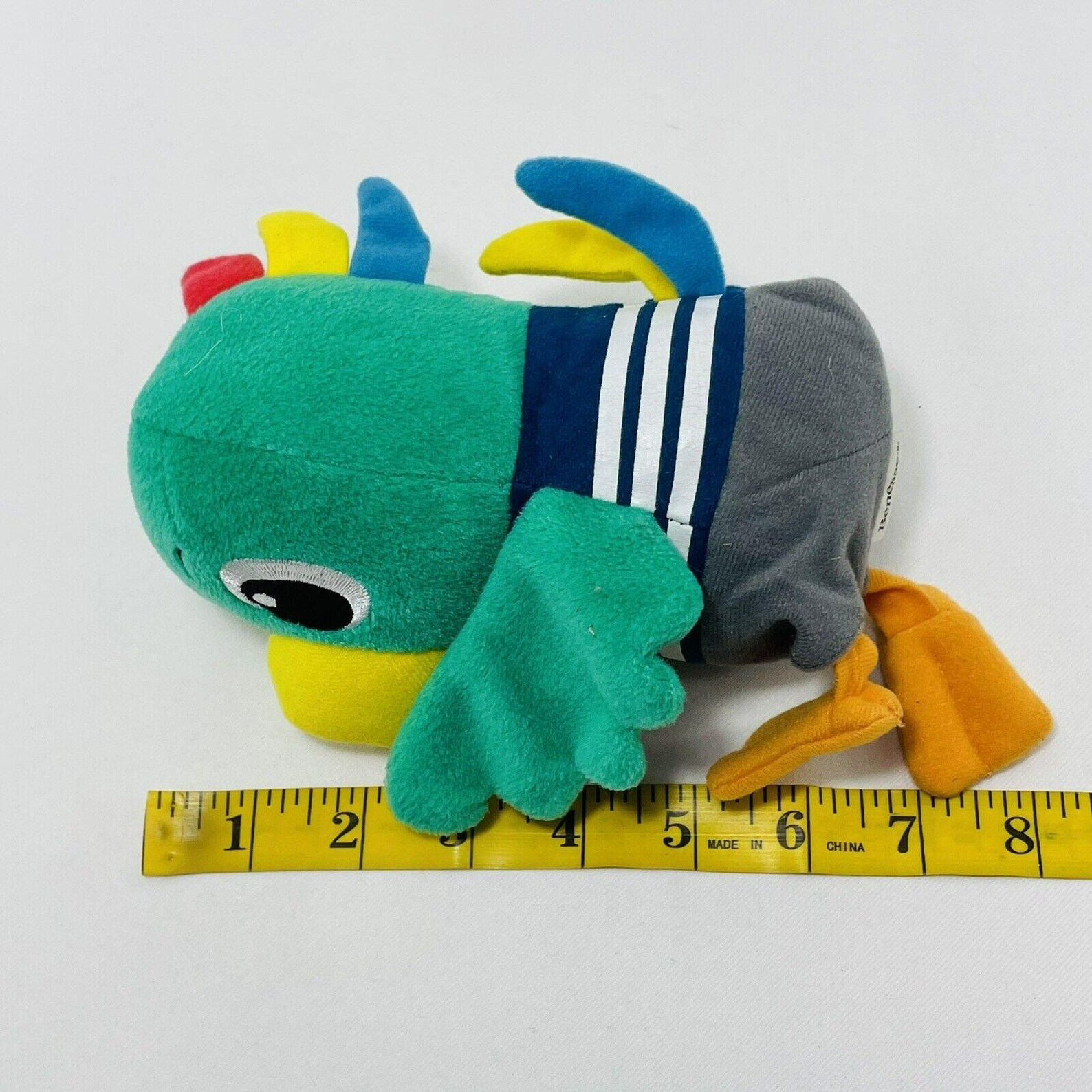 Benesse Torippii Shimajiro Parrot Bird Plush Toy 6” Stuffer Green Doll ...