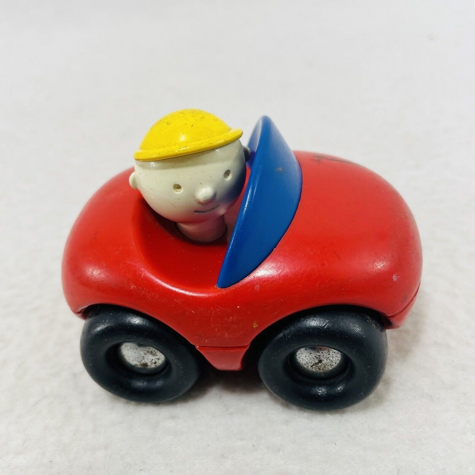 Ontmoedigd zijn Onbeleefd tijdschrift Vintage Ambi Toys Car Vehicle Small Red Driver Boy Kid Roll - Etsy