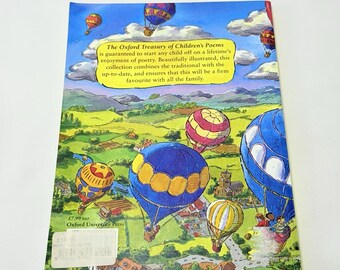オックスフォード財務省の子供向け詩集、詩歌集、韻文、イラスト、絵