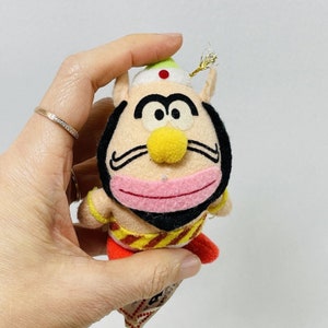 vintage Banpresto Demon King Peluche Genie Hakushon Daimao Doll Charm Scott Shan
