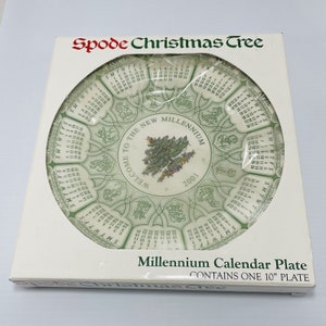 2001 Calendar Plate - Etsy Denmark