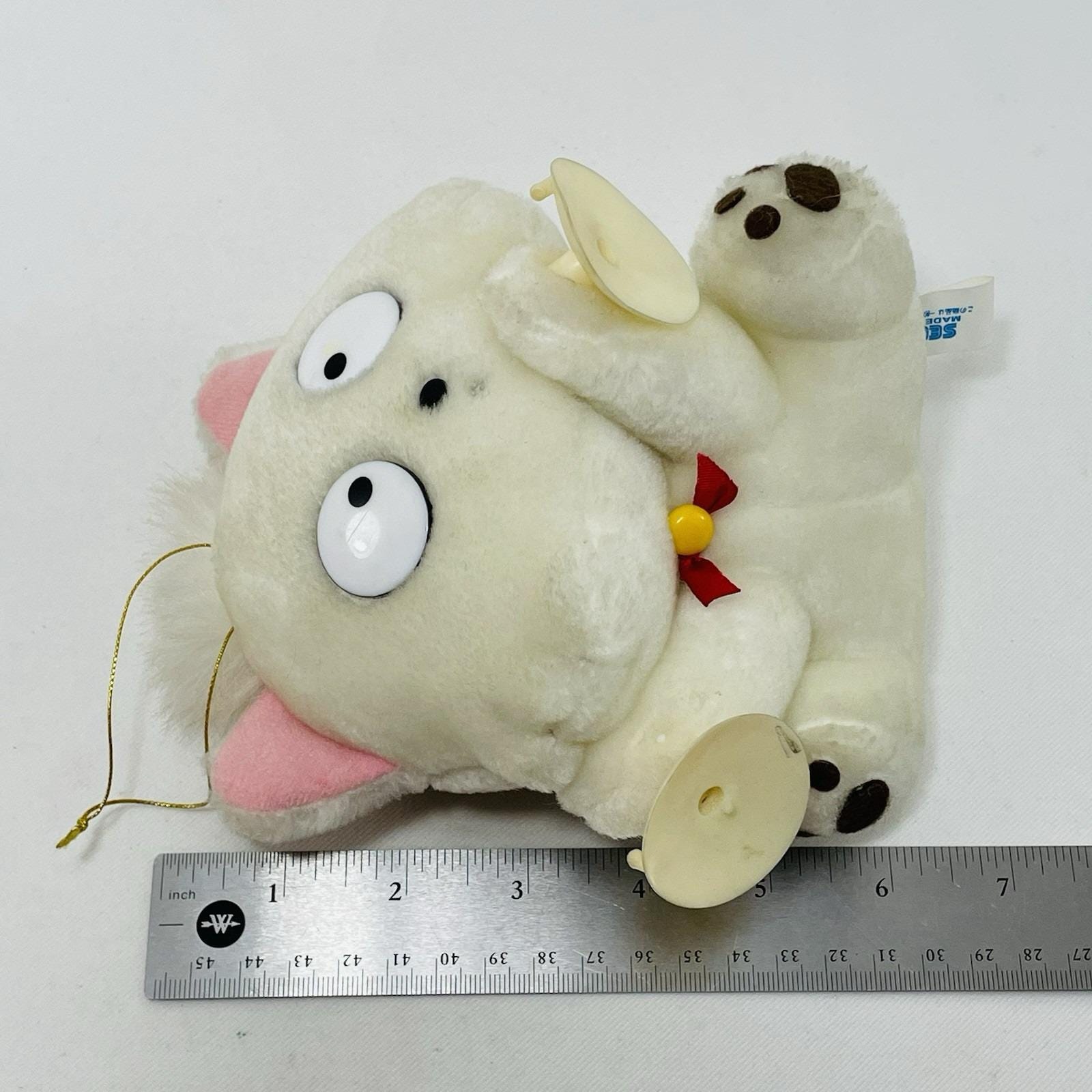 Vintage 1997 Sega Momo Tama Friends White Cat Kitten Plush Toy