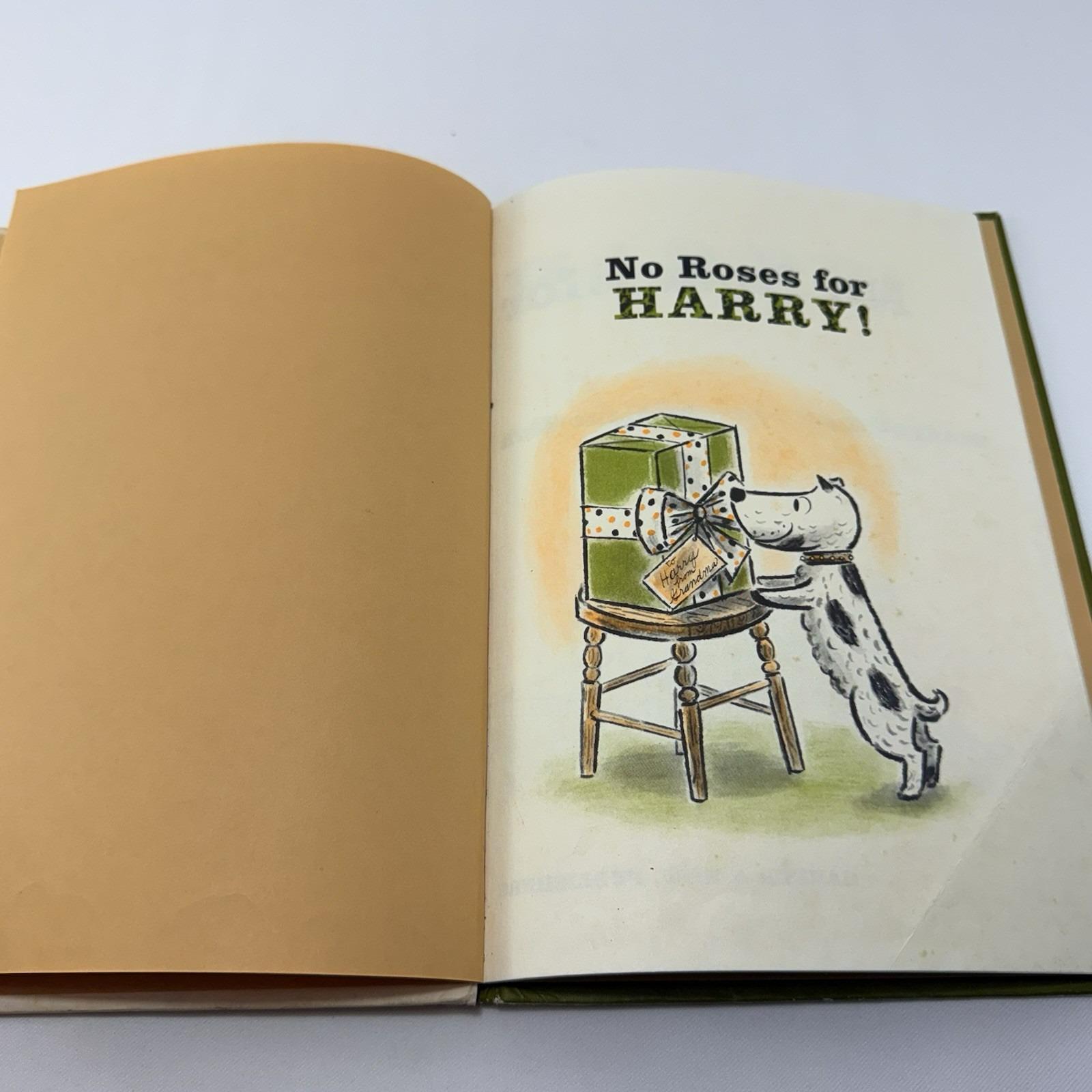 No Roses for Harry Zion Dog Vintage Book Children Kid Read Aloud