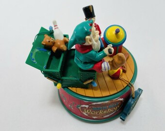 ビンテージ　ENESCO エネスコ　オルゴール　サンタクロース　クリスマス ENESCO エネスコ オルゴール サンタクロース クリスマス ヴィンテージ