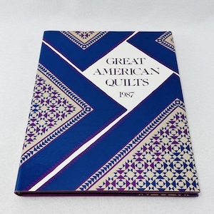Great American Quilts 1987 Book Pattern Design Craft Instruction Handbook Oxmoor House Quilter Art Handicraft Hobby Leisure Handbook Guide