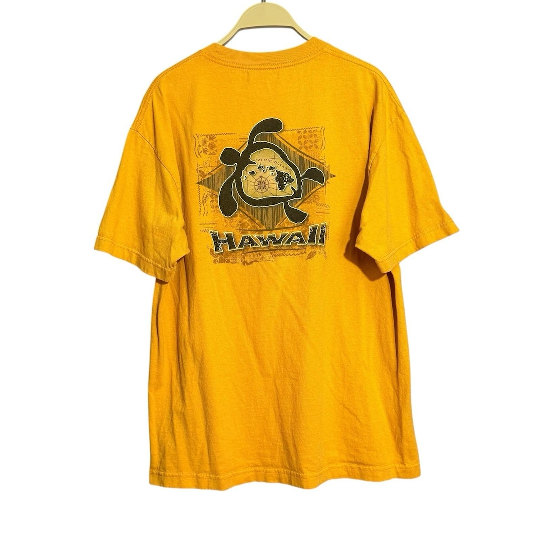 サーフウェア ハワイ ハワイアン ウミガメ Tシャツ メンズ サイズ L