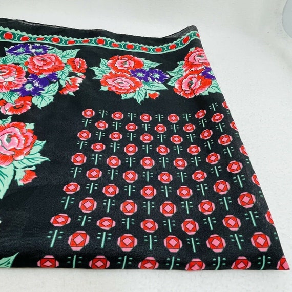 Vintage Handkerchief Hankie Bandana 30"x30” Big S… - image 6