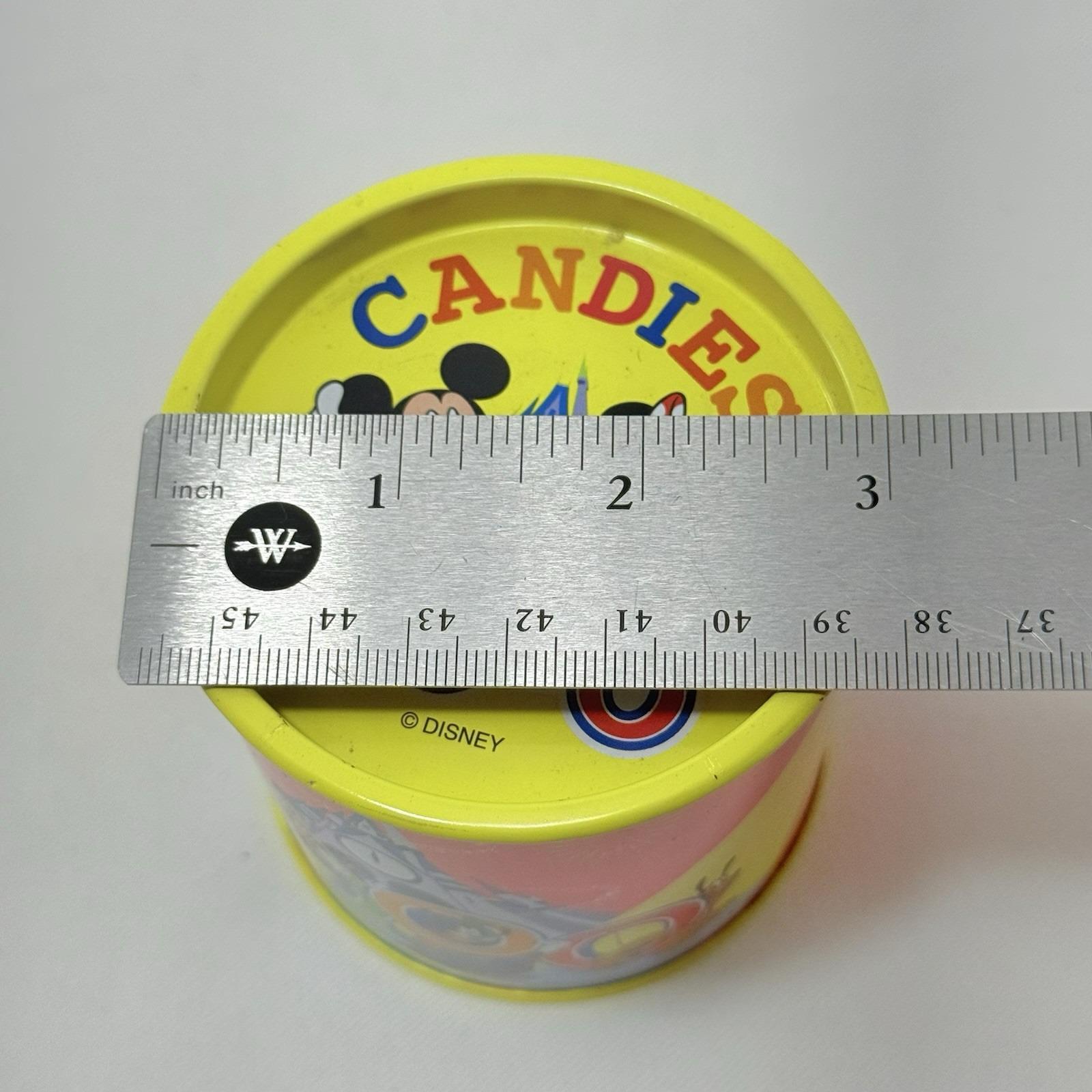 Vintage Disney Candies Tin Box Tokyo Disneyland 2000 Y2K