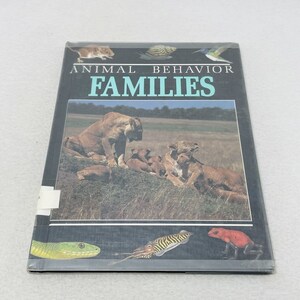 Families Animal Behavior Anita Ganeri Life Reproduction Vintage Book Picture Kid Reference Parental Parents Reference Education Easy Read