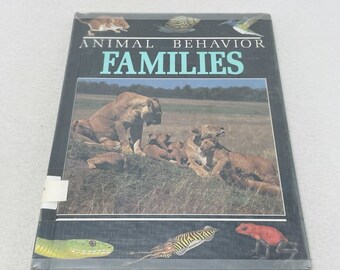 Gezinnen Gedrag van dieren Anita Ganeri Reproductie van het leven Vintage boek Foto Referentie kind Referentie ouders Onderwijs Gemakkelijk te lezen
