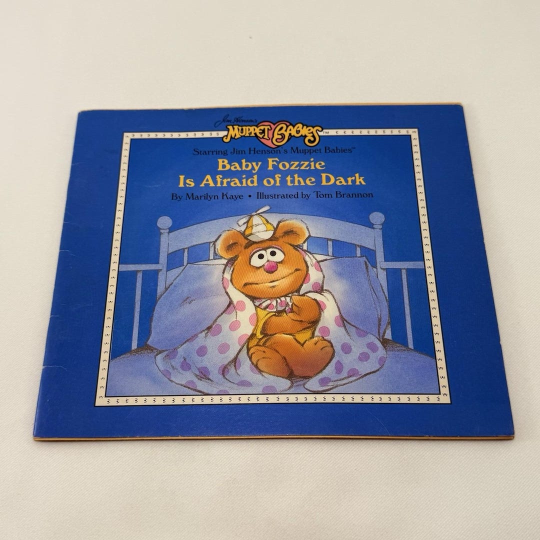 Vintage Muppet Babies Fozzie Jim Henson Read Aloud Book Children ...