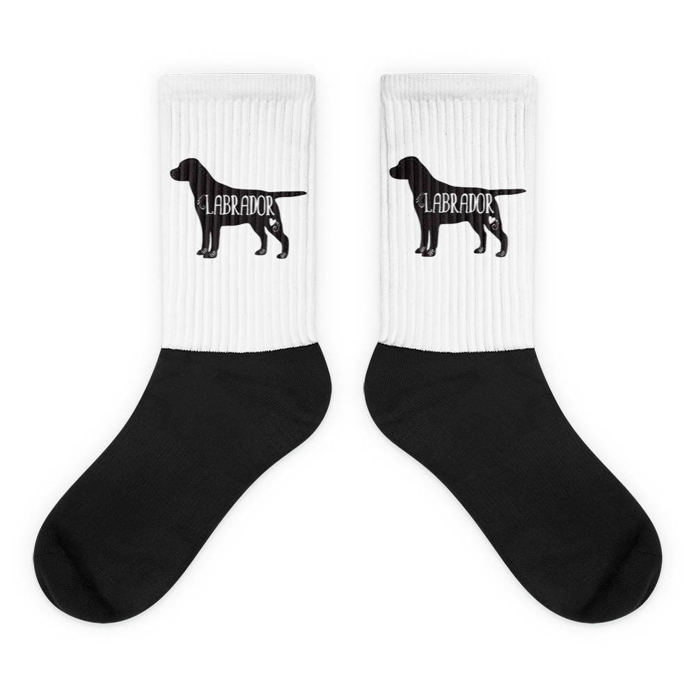 Labrador Socks Labrador Retriever Dog Socks Dog Owners Etsy