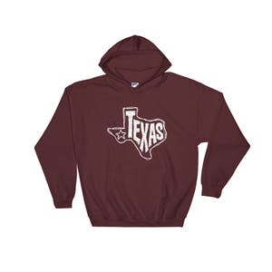 Texas, State of Texas Hooded Sweatshirt