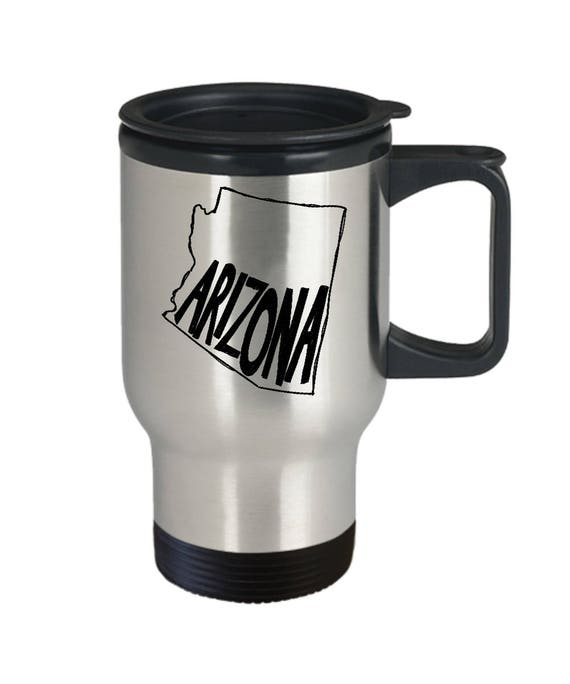 Travel Mug Arizona Coffee Mug Travel Coffee Mug Thermal 