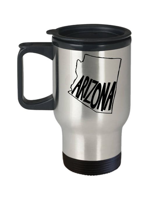 Travel Mug Arizona Coffee Mug Travel Coffee Mug Thermal 