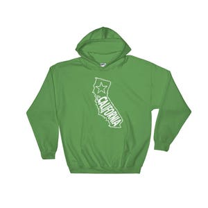 California, State Hooded Sweatshirt, Hoodie