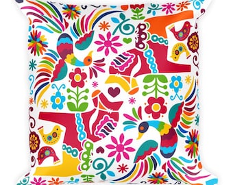 Otomi Pillow,  Mexican Otomi Pillow, Mexican Otomi Pattern