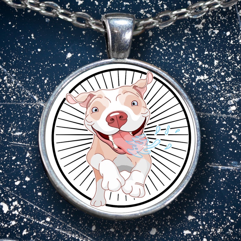 Pitbull Necklace Pitbull Coffee Jewellery Pit Bull Necklace Pit bull Jewellery
