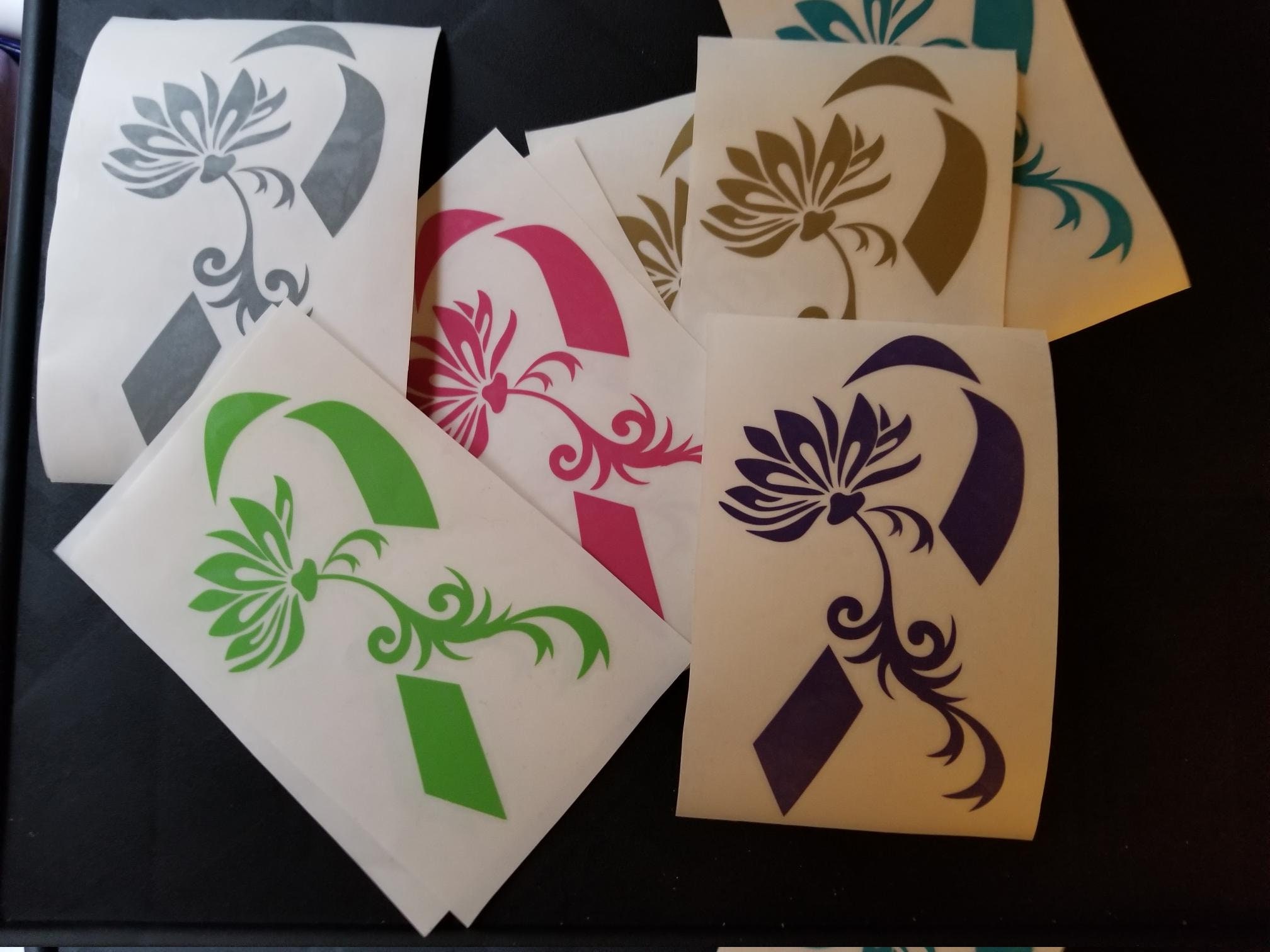 Lotus Flower Awareness Ribbon Fundraiser Pack of 50 Custom Etsy