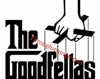 GoodFellas Mobster Puppet String svg *Digital File* For Cricut/Sihlouette Cutting Machine File Gangster Movie