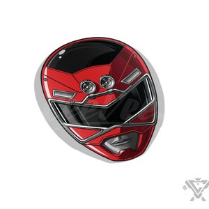 GSC-01 Red Racer Vinyl Sticker
