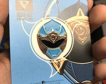 NSH-02 HurricaneBlue - Collectible Soft Enamel Pin