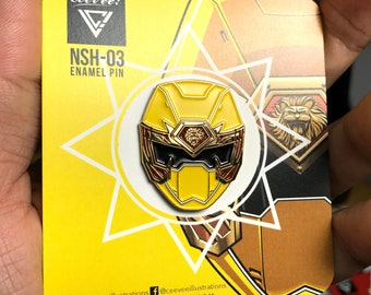 NSH-03 HurricaneYellow - Collectible Soft Enamel Pin