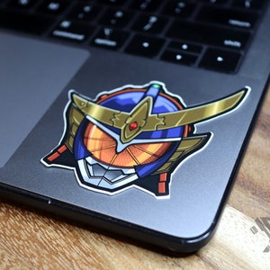 KRG-07 Kamen Rider Gaim Orange Arms Vinyl Sticker Decal